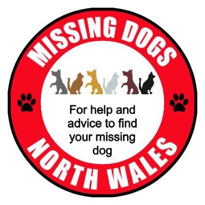 If your dog goes missing we are here to help and advise you through this very traumatic time. We will share your missing post across North Wales.