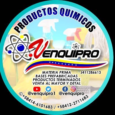 venquipro's profile picture. Ventas de materias primas en general , para la producción de productos de limpieza.  Automotriz e higiene personal