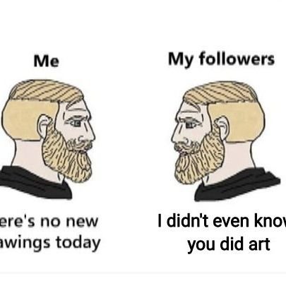 I'm in too many fandoms.
Actually trying to figure out what I want to do with this account nowadays✨
I'm a potential client you fool 🙄