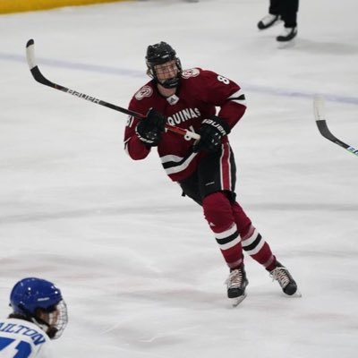 play for 8. aquinas hockey #81