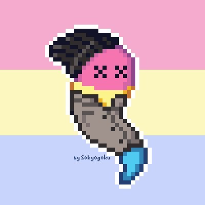 French pansexual ghost dev ! 
I do digital art. (rarely) Mostly pixel art.