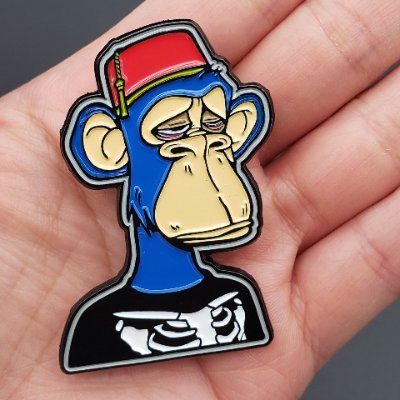 BAYC Collectible Trading Pins🐒📌
Helping APES connect!🍌

We also do: MAYC🧪& BAKC 🐕 & KODA
Ape Run: BAYC #7422 (@trashbagghost) & Elaine.