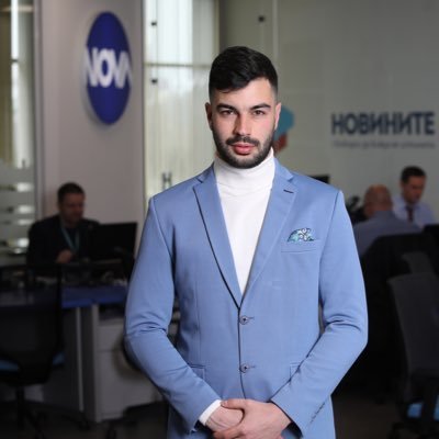 Actor and NOVA TV reporter //        
From Sofia, Bulgaria