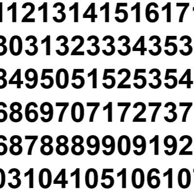 world numbers as NFT‘s - pick your number(s)