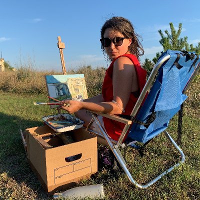 painting in the world; the world as painting. artist and museum liaison at Canada, NY.