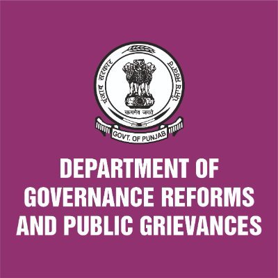 Department of Governance Reforms and Public Grievances, Government of Punjab