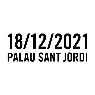 18/12/2021 Palau Sant Jordi