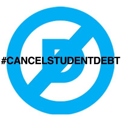 Democrats promised to #CancelStudentDebt. People with student loans coming due in January 2022 owe them nothing (no money, no labor) until they do. #DemBoycott