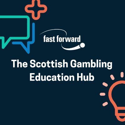 Run by @fastforwardorg, the Hub works to make it possible for every young person in Scotland to have access to gambling education and prevention opportunities.