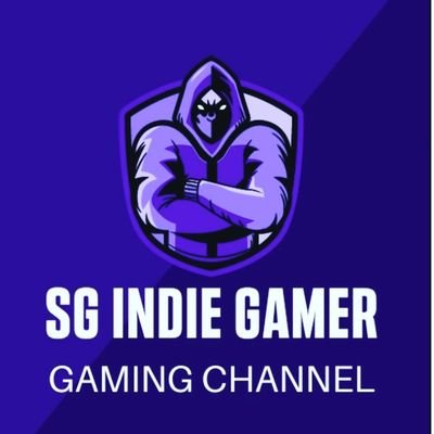 This is gaming channel SG Indie Gamer , youtube link- 
https://t.co/FNVmmlmEEY