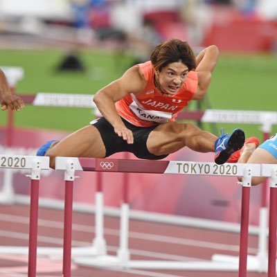 ミズノブランドアンバサダー 東京五輪(110mH代表)  110mH 13.16 100m 10.41