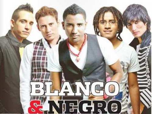 El grupo Los Blanco y Negro (musica) esta formado por talentosos chicos provenientes de Esmeraldas, Guayaquil y Portoviejo. Anderson Gongora y Luis Vasquez son