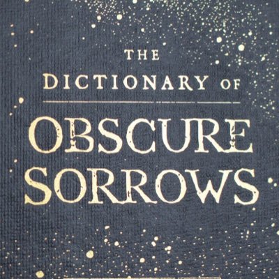 The Dictionary of Obscure Sorrows is a compendium of invented words for emotions written by John Koenig. Suggest emotions here: obscuresorrows@gmail.com