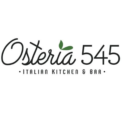 Osteria545 is a chef-driven kitchen and bar that will focus on Italian American classics with a modern-day flair.