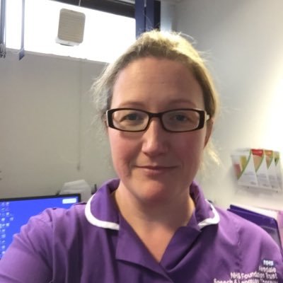 Speech and language therapist. Airedale AHP. Specialist interest in head and neck cancer, dysphagia and mouth care. All views my own.