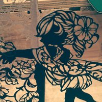 YUKIRIE 切り絵作家 (@hitohako_kirie) Twitter profile photo