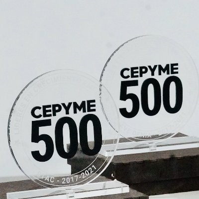 CEPYME500 es una iniciativa de @cepyme_  para identificar, seleccionar y promover a las 500 empresas líderes en crecimiento empresarial en España