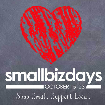 A movement dedicated to local businesses in YOUR community. JOIN the movement, SPREAD the word & SHOP small between Oct 15-23 during Small Business Week.
