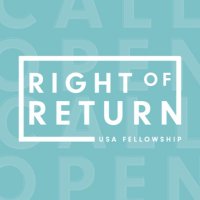 Right of Return USA (@center4art_adv) 's Twitter Profile Photo Right of Return USA (@center4art_adv) 's Twitter Profile Photo