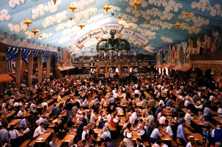 Oktoberfest in Munich, since 1810 the greatest beer festival on earth.