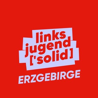 Wir machen das braune Erzgebirge rot. Solidarisch 🤝, Feministisch 🔥, Antifaschistisch ❤️