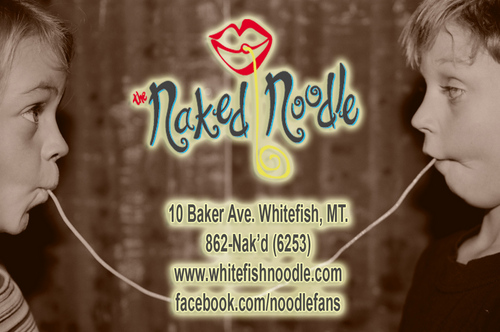The Naked Noodle was voted BEST NEW Restaurant in Whitefish, Montana!  Come and see what we're all about!