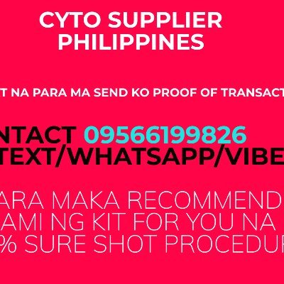 MisoprostolMif1's profile picture. pampalaglag2020 pampalaglag pamparegla pregnancy termination kit⭕ pill Misoprostol (Cytotec) Mifepristone (Miferex)

09566199826
website: https://t.co/SGZjXkrs6t