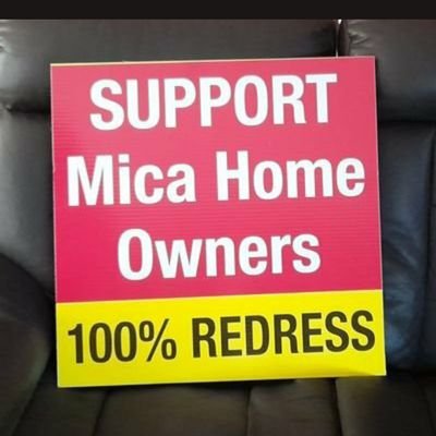 I support the civil right to be housed. Tax payers' Homes are crumbling to dust in Donegal and Mayo because of MICA resulting in financial ruin. Please care