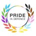 Pride In Defence (@PrideInDefence) Twitter profile photo