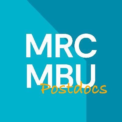 Highlighting the work and contributions of @MRC_MBU postdocs. Views are our own.