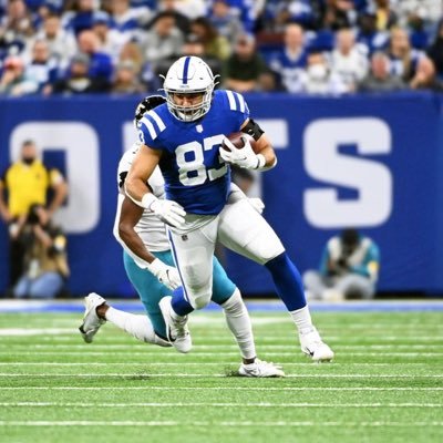 Blessed to play the great sport of football for the Indianapolis Colts #83