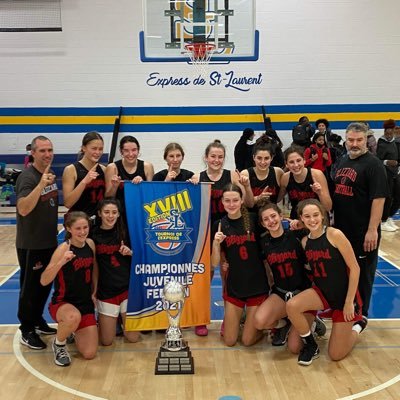 High School Basketball team from Quebec, Canada