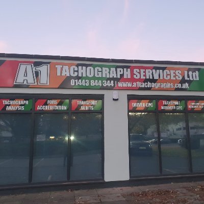 A1Tachograph's profile picture. Founded in 2007 A1 Tachograph Services operates from new premises in Treforest, complete with a training suite delivering Driver CPC & Transport Manager courses