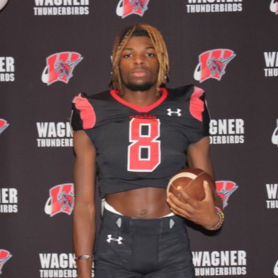 cornerback at Wagner High School #8 Height 5’9 weight 160 class of 22