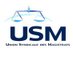 Union syndicale des magistrats USM (@usm_magistrats) Twitter profile photo Union syndicale des magistrats USM (@usm_magistrats) Twitter profile photo