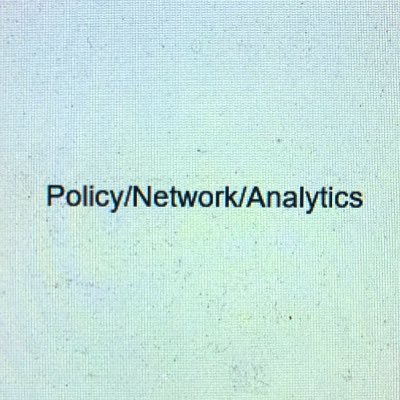 Policy Network Analytics