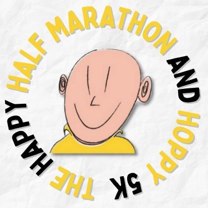 The Happy Half Marathon and Hoppy 5K take place in Springfield, Ohio. Benefiting @mercy_health Springfield Cancer Center | August 2024 | #HHM12 | #Hoppy5K