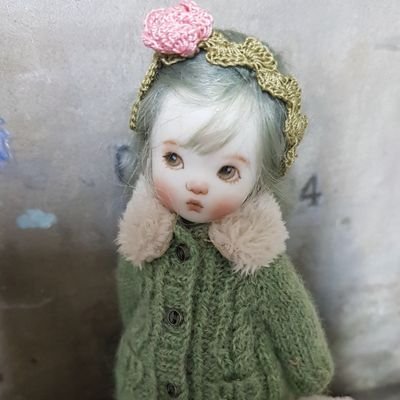 Happy small world
( Handmade Bisque Doll )
ハッピースモルワールド
(1/12サイズビスクドール)