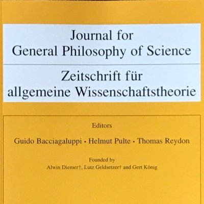 Journal for General Philosophy of Science (JGPS) (@JGenPhilSci) / X
