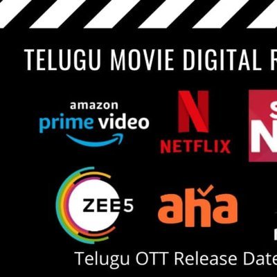 Here you can find Telugu Movie OTT / Digital Release Dates, Digital Rights Details, Etc 

🔥Get Regularly Telugu Movies OTT Release Dates and Updates🔥