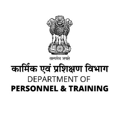 Official Twitter Account of Secretary, Deptt. of Personnel & Training