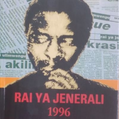 Official Twitter Page for Rai ya Jenerali Juzuu III, by Jenerali Ulimwengu. 
Launch Date - 6 Aug| Tweets are my own personal opinions| @jeneralionline hacked