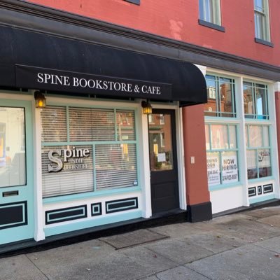 Spine is an indie bookstore, artisan cafe, and small literary event space in St. Louis, MO