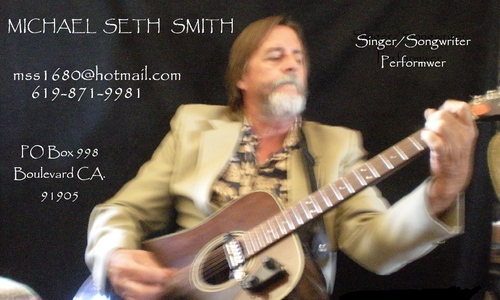 Born 12, 48 El Centro California.
Worked as a truck driver, landscaper, and most recently as a singer/ songwriter.