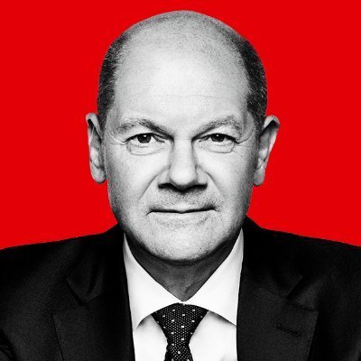 Der Deutsche. Geboren in Berlin. Ich unterstütze Olaf Scholz. Vorwärts, Sozialdemokratische Partei!