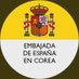Embajada de España en Corea (@EmbEspanaCorea) Twitter profile photo
