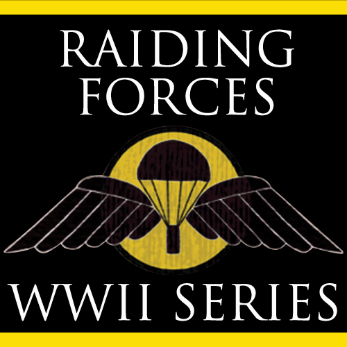 Ranger, combat veteran, author of WW II Raiding Forces hist-fiction series about small-scale Cmdo ops