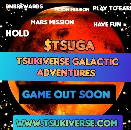 Holder and supporter of $TSUGA 🔥
@TsukiverseToken 💎
#newgame #tsukiversegalacticadventures
where you earn #crypto and #BNBrewards out soon 💎🌌🚀