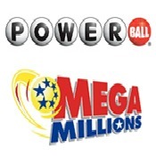 Powerball and Mega Millions results.