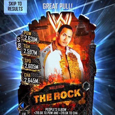 WWE supercard player